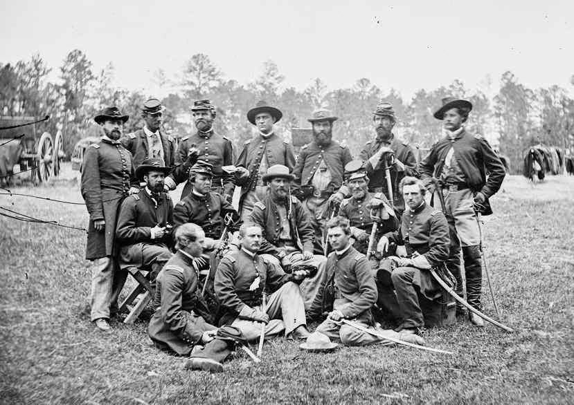 Guerra Civil Estadounidense - Campo Soldados Confederados