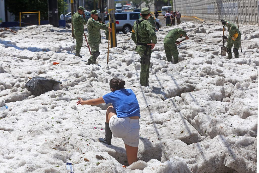 Granizada Guadalajara.