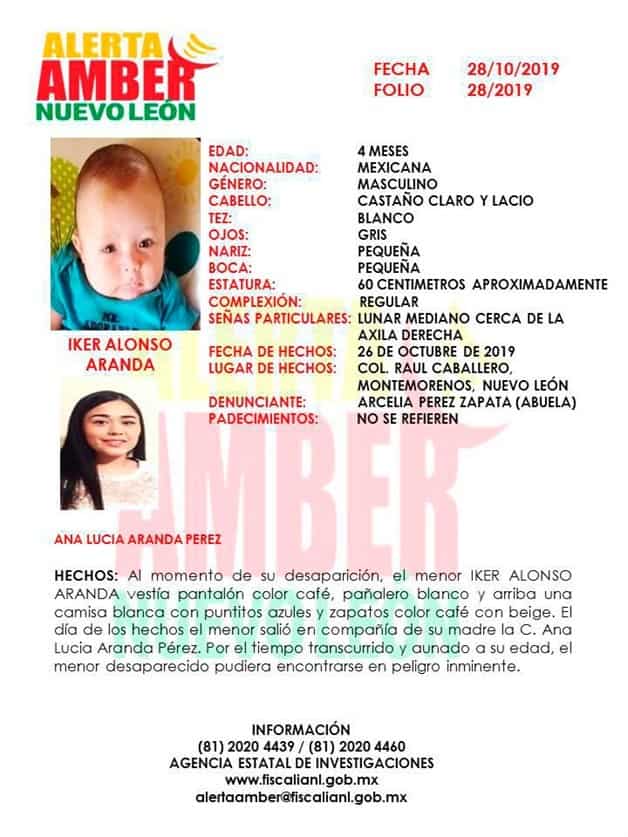 alerta-amber-calcinada-iker-ana-lucia