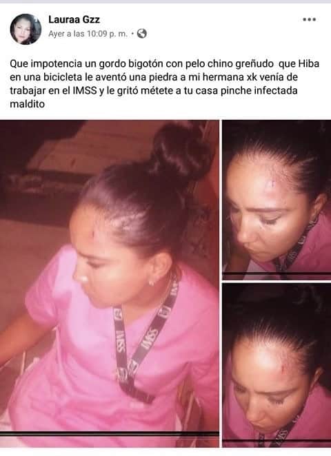 agresion a enfermera en apodaca