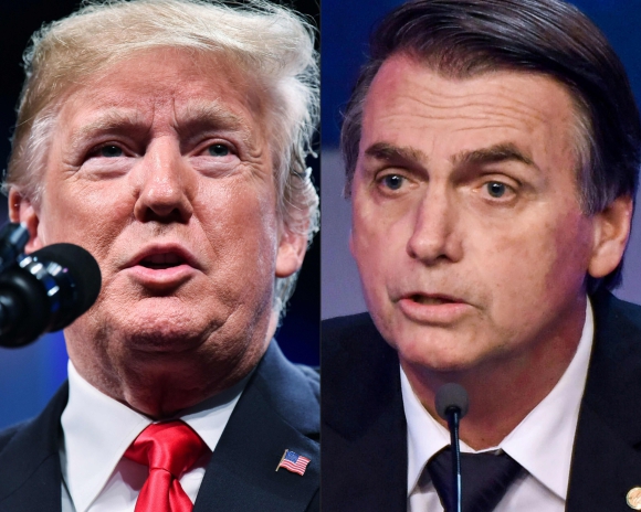 Jair Bolsonaro y Trump