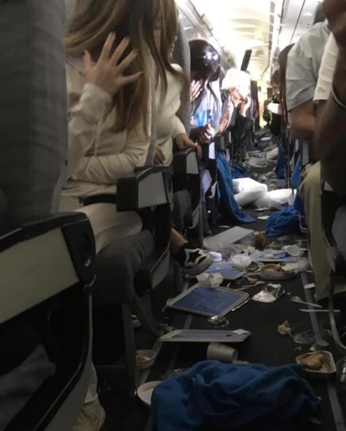 turbulencia en avión argentino