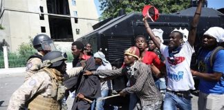 protesta en haití