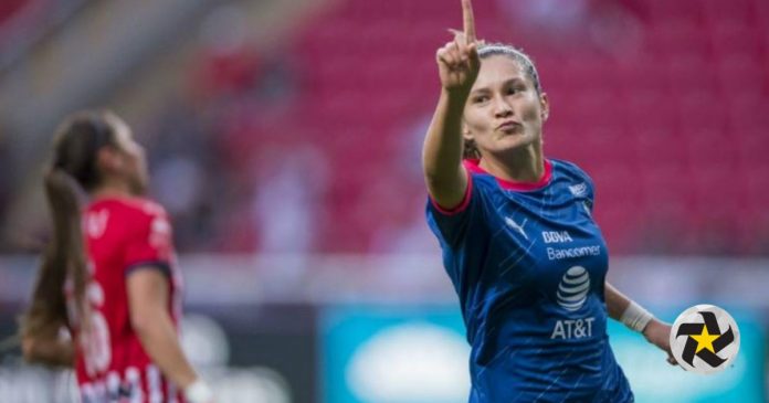 Monsiváis Con triplete de Monsiváis Monterrey femenil baja a Chivas del liderato