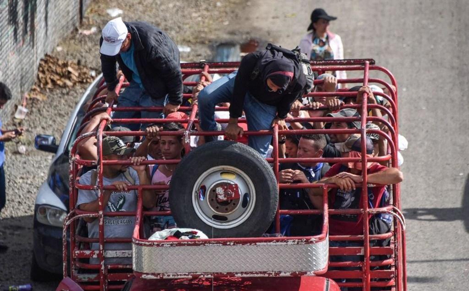 caravana en Huixtla