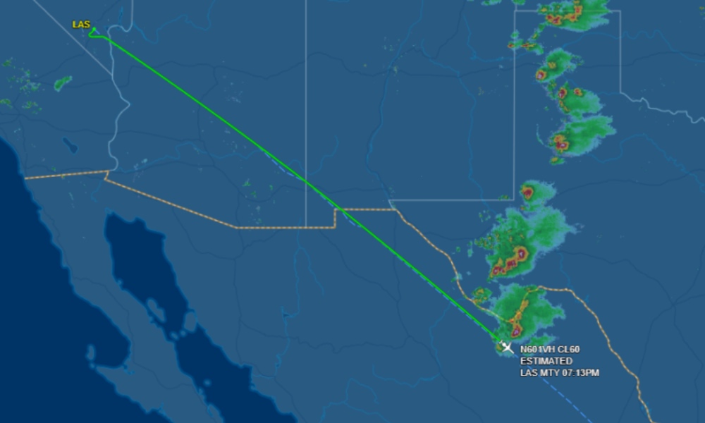 Desaparece jet que cubría vuelo a Monterrey