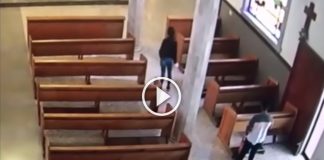 video-roban-limosna-iglesia