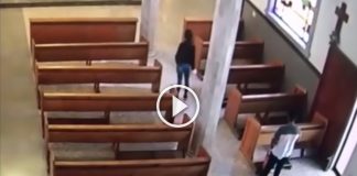 video-roban-limosna-iglesia