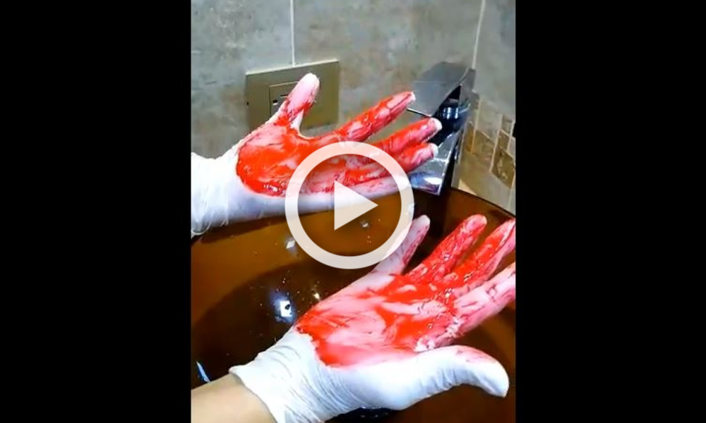 como lavarse las manos