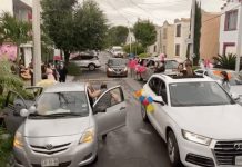(Video) Quinceañera celebra su fiesta con sana distancia