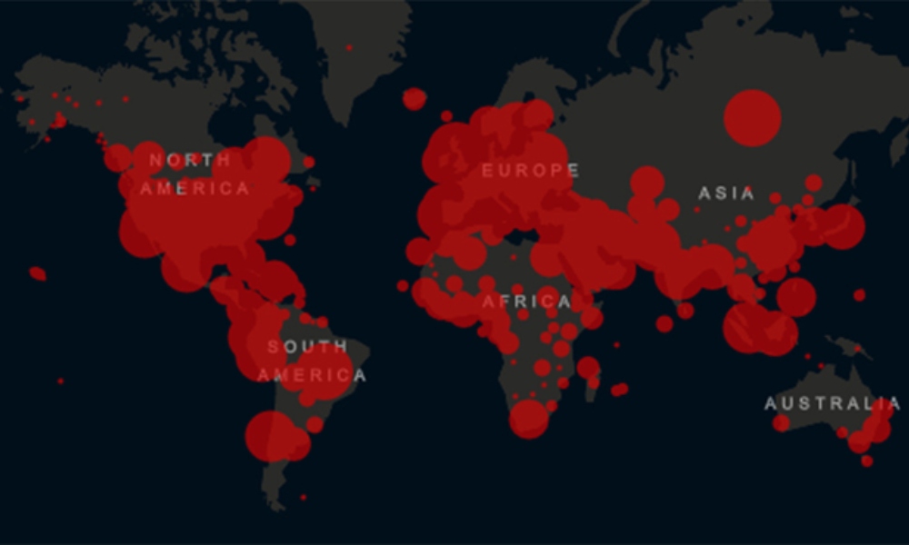 Casos de COVID-19 rompieron la barrera de los 5 millones en el mundo