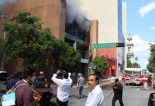 Incendio en Tesorería ya está bajo investigación