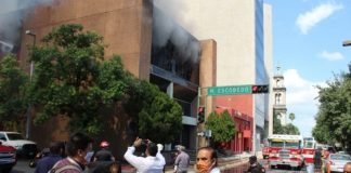 Incendio en Tesorería ya está bajo investigación