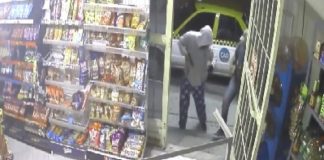 Roban tienda de abarrotes... ¡en pijama!
