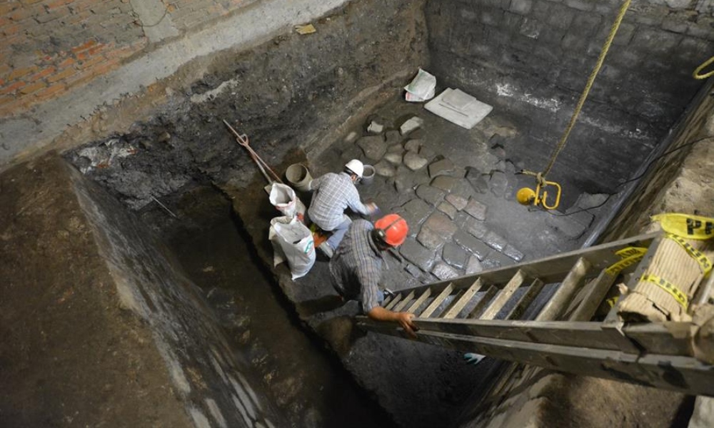 Descubren palacio donde murió Moctezuma