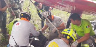 Fallece persona tras desplomarse su avioneta en Cadereyta