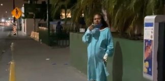 [Video] Paciente COVID-19 escapa de hospital del IMSS