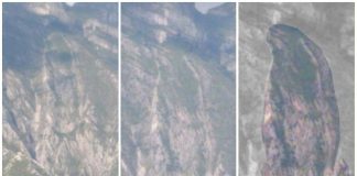 Ahora aparece virgen en el Cerro de las Mitras