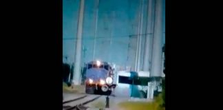Chocan tren y tráiler en carretera Santa Rosa-Mezquital
