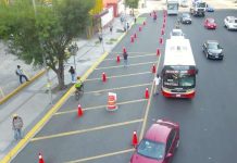 Regios dan visto bueno a ciclovía en Av. Cuauhtémoc
