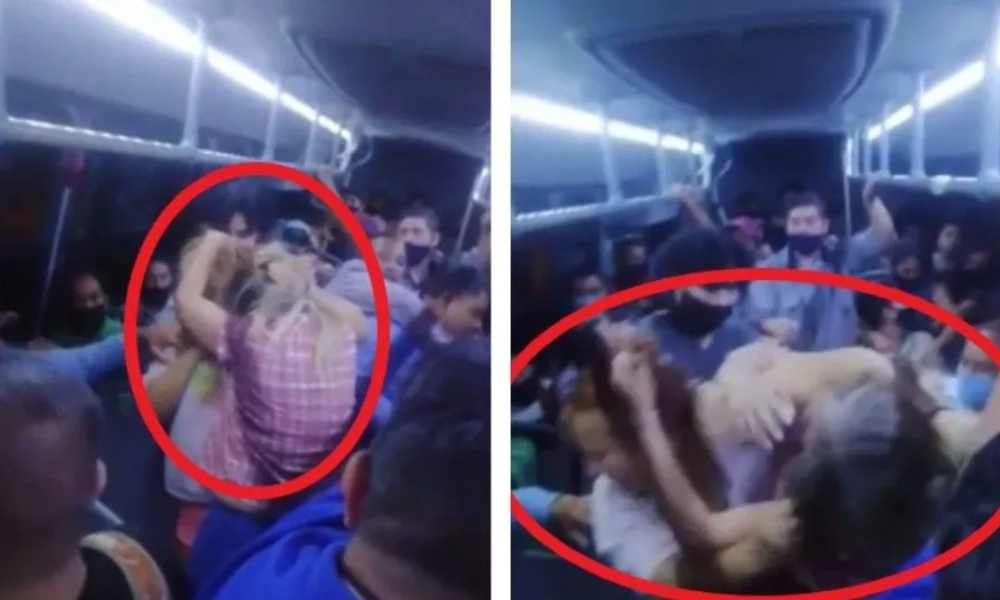 Viral: Mujeres se pelean por el amor de un hombre