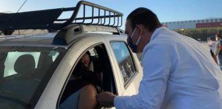 Arranca vacunación contra la influenza en “drive thru”