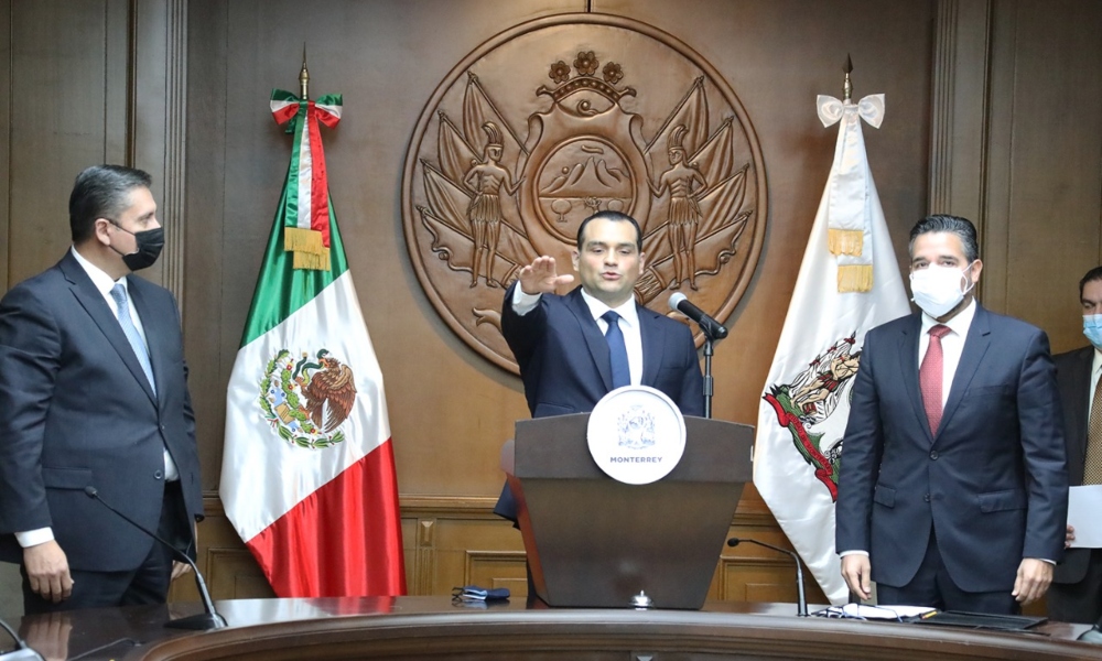 Asume Antonio Martínez Beltrán como alcalde sustituto de Monterrey
