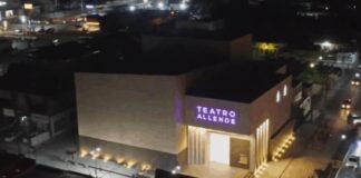 Inauguran el Teatro Municipal de Allende, tras permanecer en obra gris desde el 2014