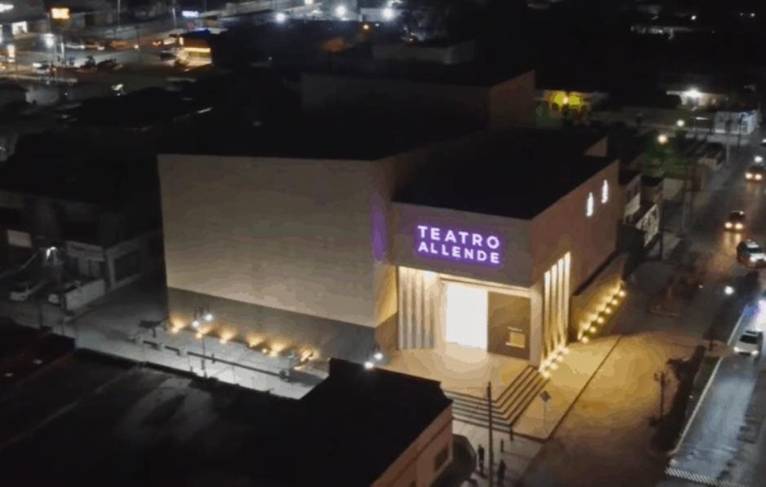 Inauguran el Teatro Municipal de Allende, tras permanecer en obra gris desde el 2014