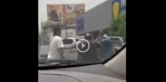 pelea taxista monterrey