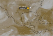 polvo del sahara monterrey contaminacion