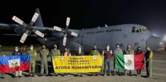 México envía 3 aviones con 29 toneladas de ayuda humanitaria a Haití