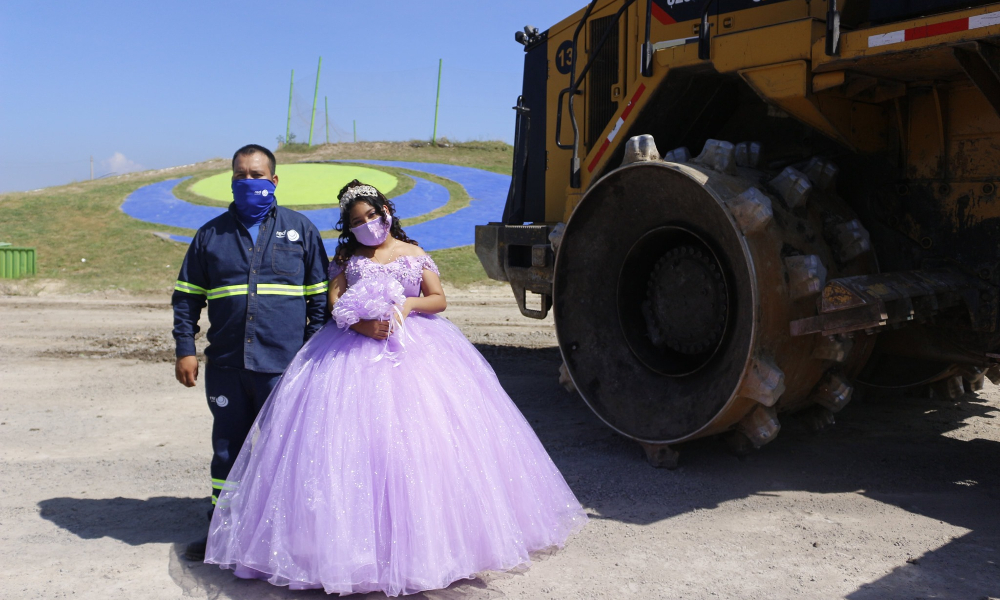 quinceanero quince anos basura salinas victoria relleno sanitario