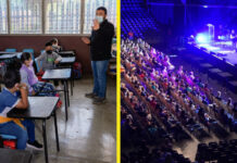 clases presenciales conciertos aforos nuevo leon monterrey