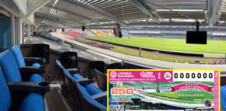 palco estadio azteca premio mayor loteria nacional
