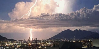 tormenta granizada nuevo leon monterrey